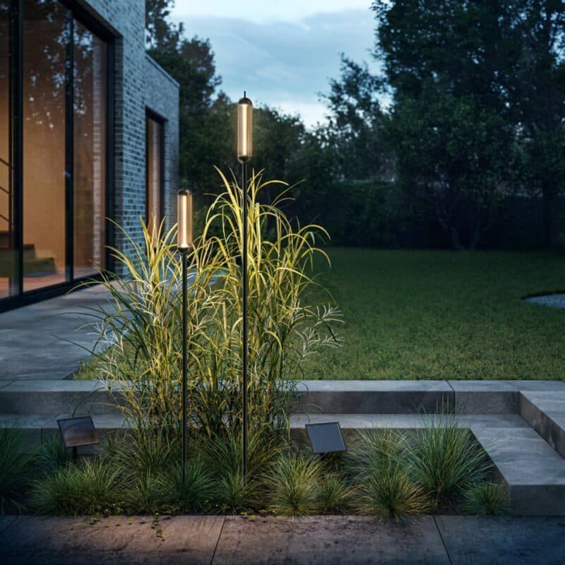 IP44.de Solarleuchte reed solar Ambientebeispiel