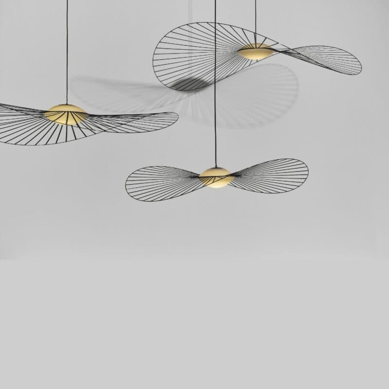 Petite Friture Pendelleuchte Vertigo Nova in Schwarz Wohnbeispiel