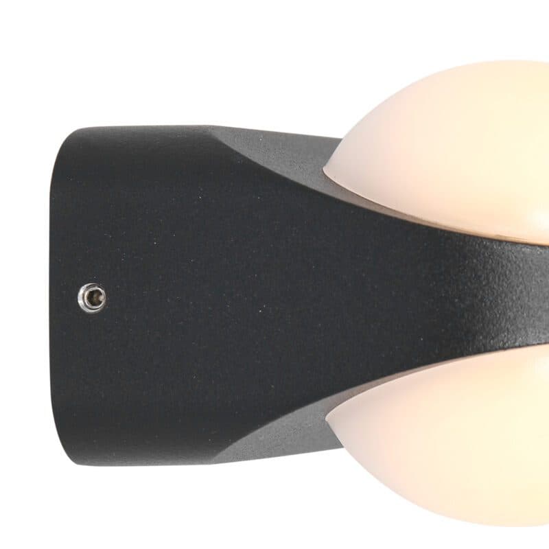 Liadomo Wand-Außenleuchte Torus Up-/Downlight Detailansicht Wandhalterung