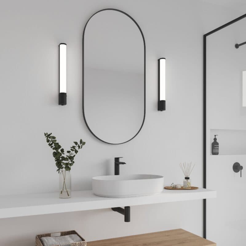 Nordlux Wandleuchte Malaika Schwarz 49 cm Wohnbeispiel