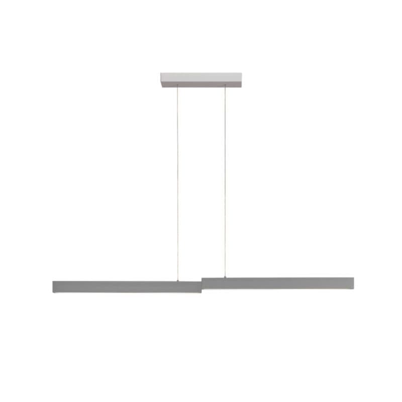 Escale Pendelleuchte Level in Aluminium eloxiert mit 120 cm