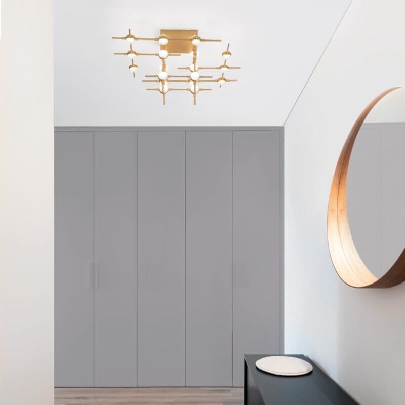 Nova Luce Deckenleuchte Atomo L Wohnbeispiel