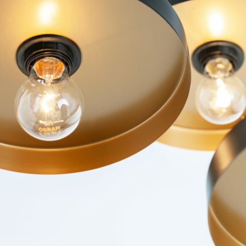 Nova Luce Pendelleuchte Garni 3-flammig Detailansicht