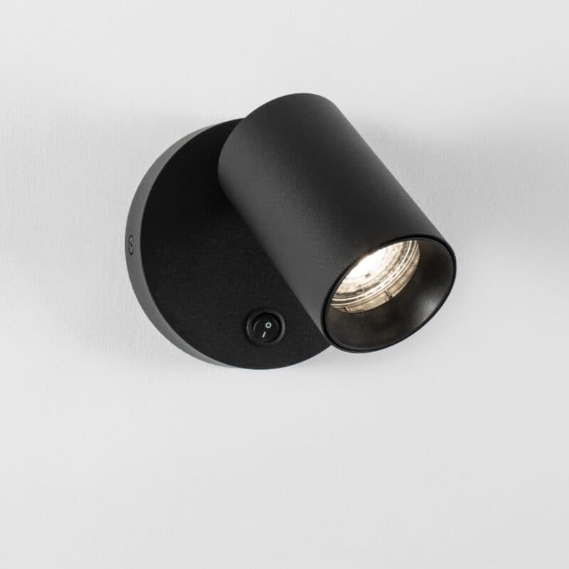 Nova Luce Wandleuchte Net Schwarz Ambiente