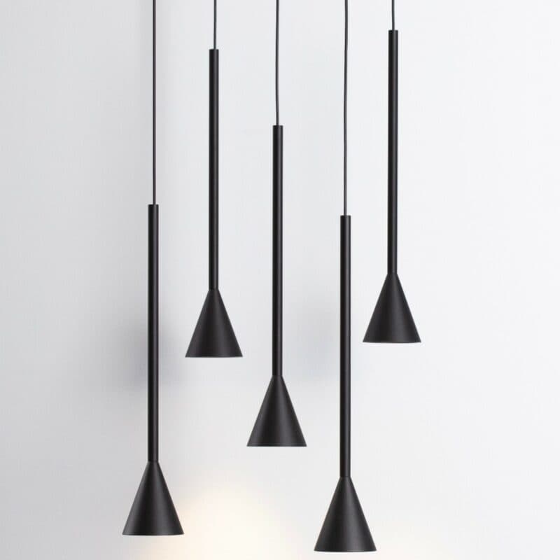 Nova Luce Pendelleuchte Net Rondell Detailansicht Schirm