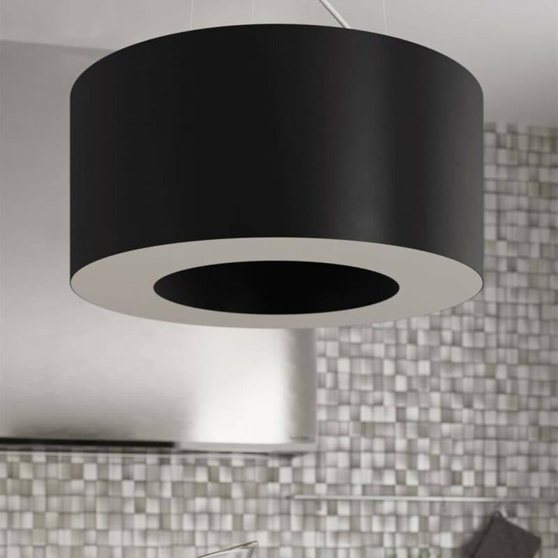 Liadomo Pendelleuchte Dione in Schwarz Wohnbeispiel