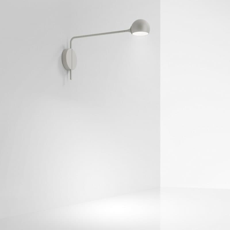 Artemide Wandleuchte Ixa in Grau