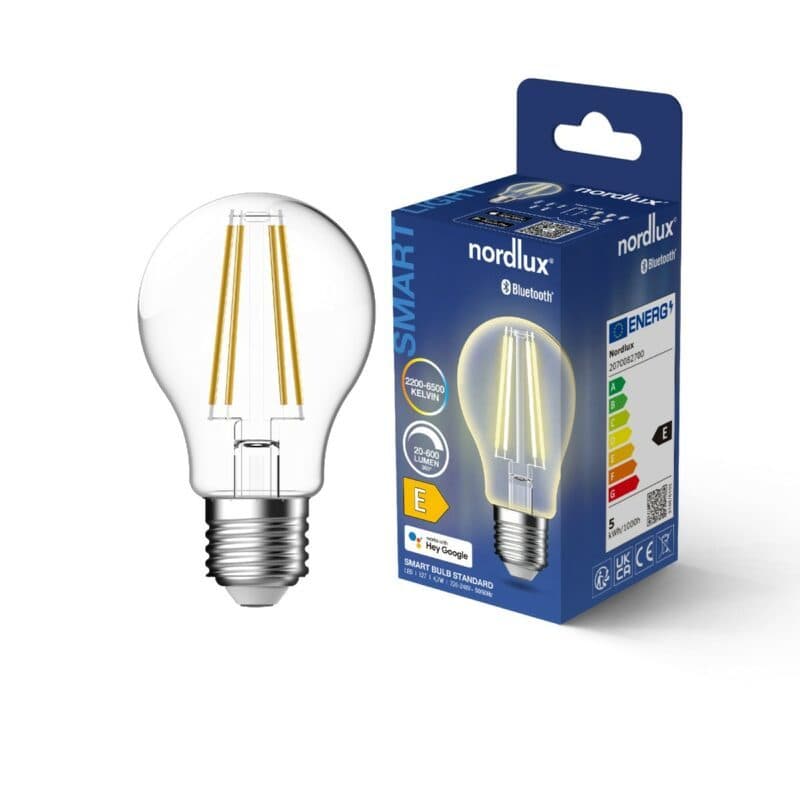 Nordlux Smart-LED-Filament Normale Klar E27