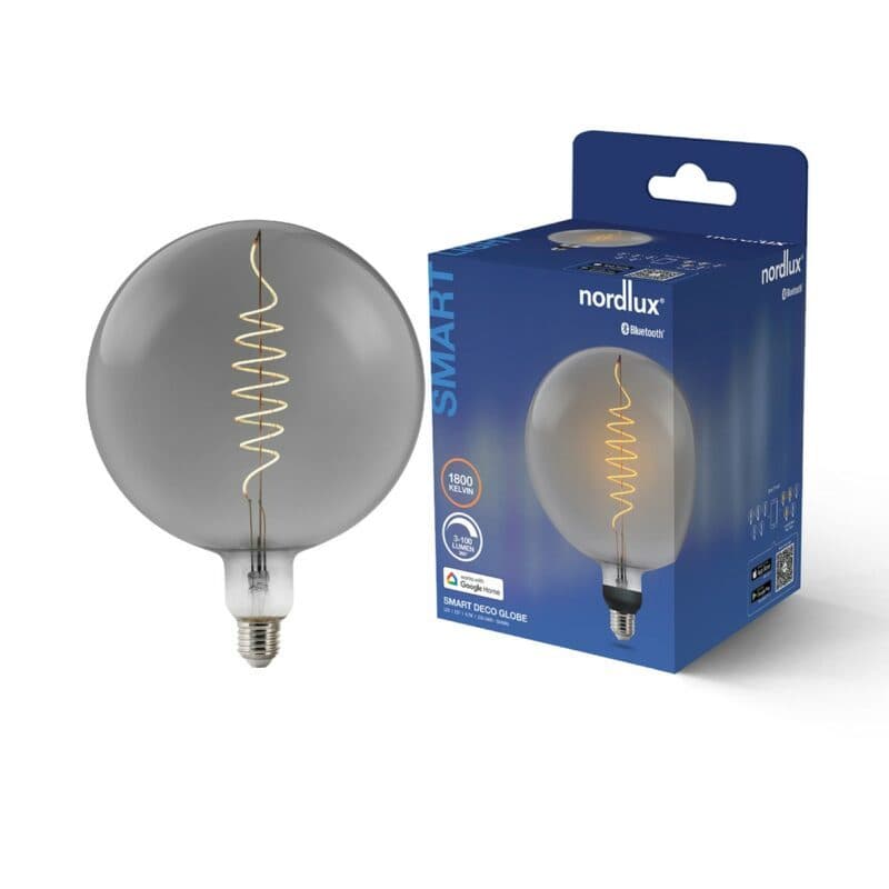 Nordlux Smart-LED-Filament E27 G200 Deco