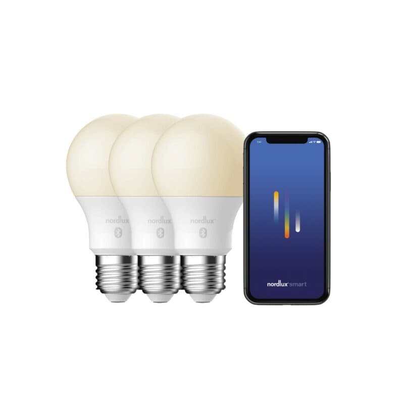 Nordlux Smart-LED-Filament Normale Opal E27 3er-Pack