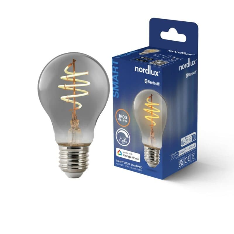 Nordlux Smart-LED-Filament Normale Rauch E27