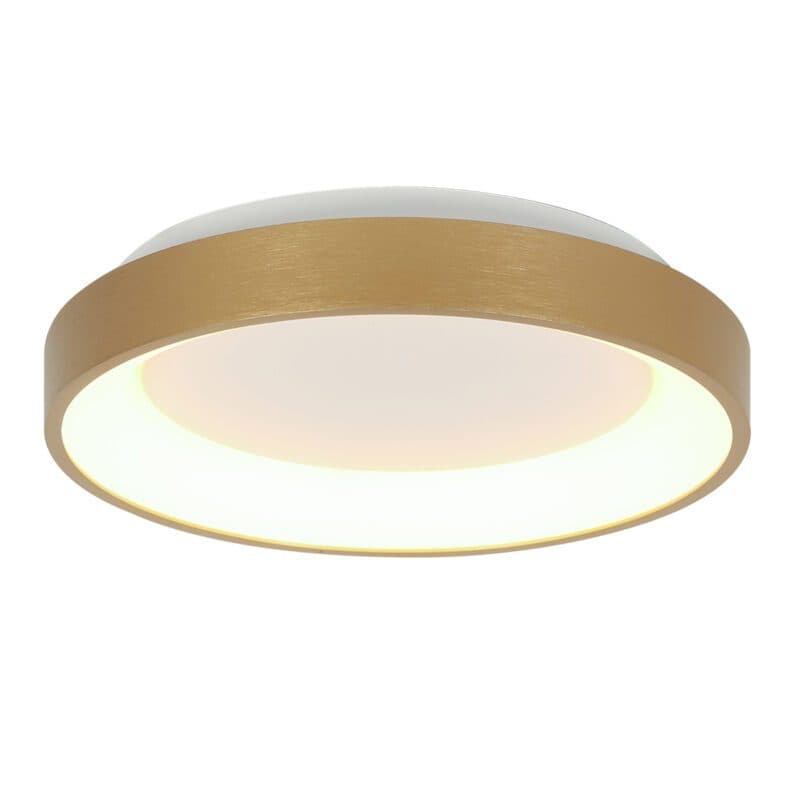 Liadomo Deckenleuchte Kiera flat in Gold mit 38 cm