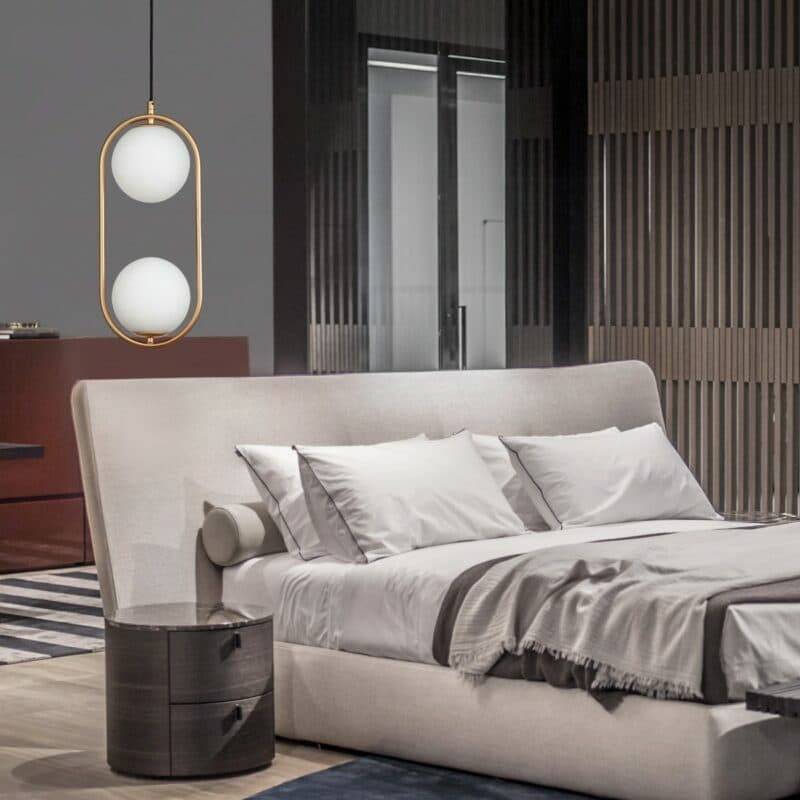 Nova Luce Pendelleuchte Obitar Form 2 Ambientebeispiel