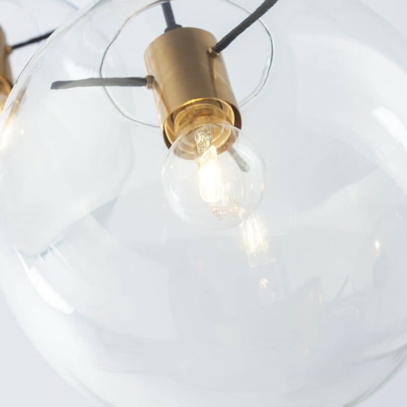 Nova Luce Pendelleuchte Mirale Rondell Detailansicht Schirm