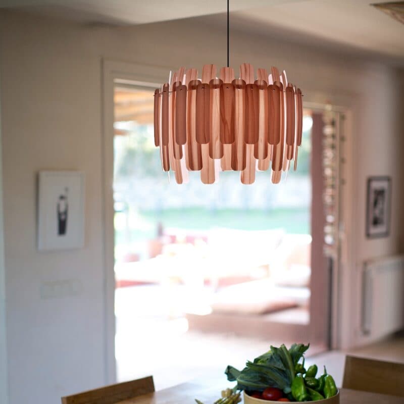 LZF Pendelleuchte Maruja in Pale Rose Wohnbeispiel