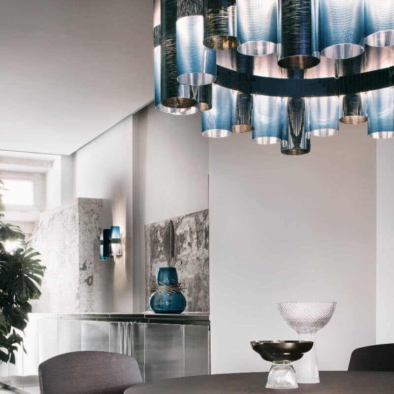 Slamp Pendelleuchte La Lollo Medium in Gradient Wohnbeispiel