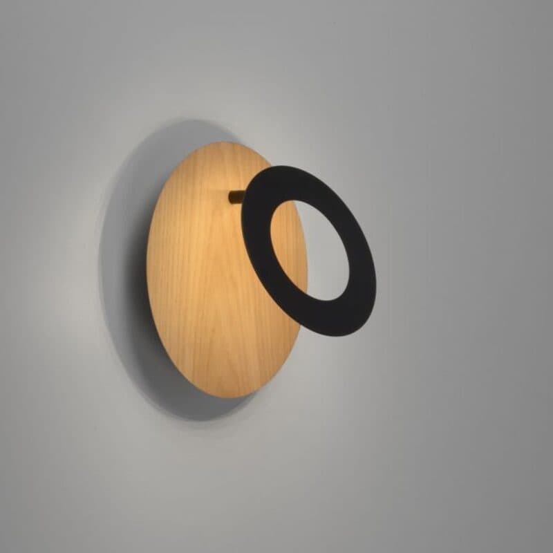 Paul Neuhaus Wandleuchte Nevis Holz Ambiente