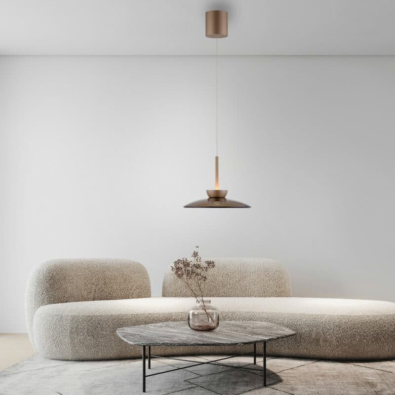 Paul Neuhaus Pendelleuchte Pure-Moon 1-flammig Ambientebeispiel