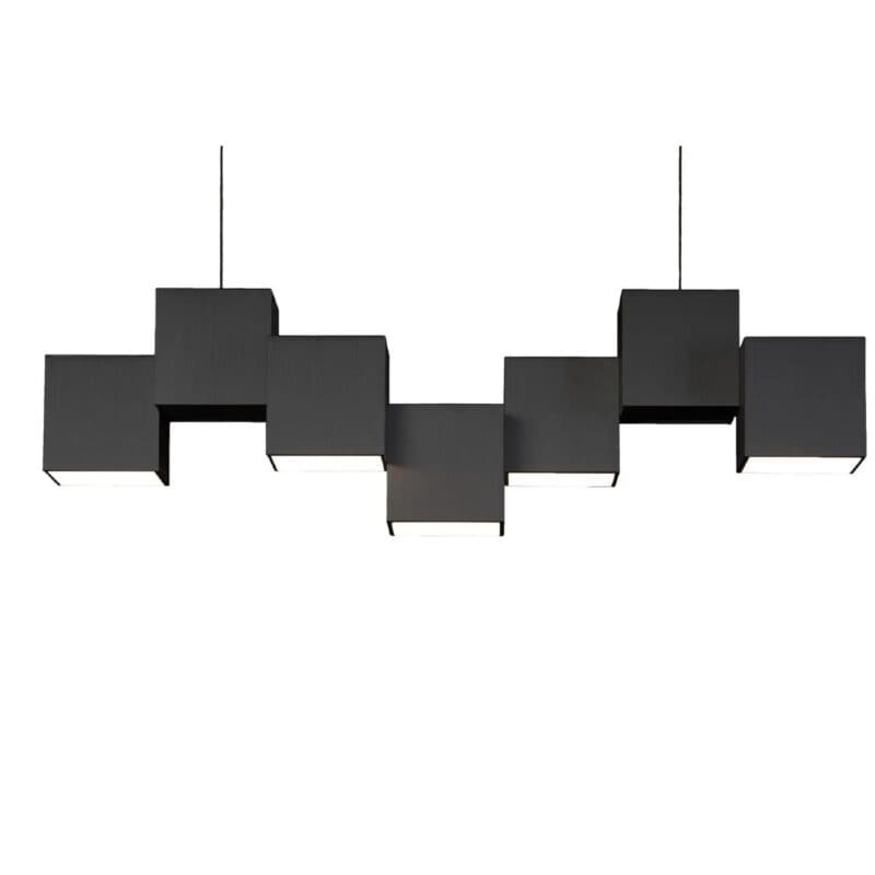 Grossmann Pendelleuchte Rocks Schwarz matt