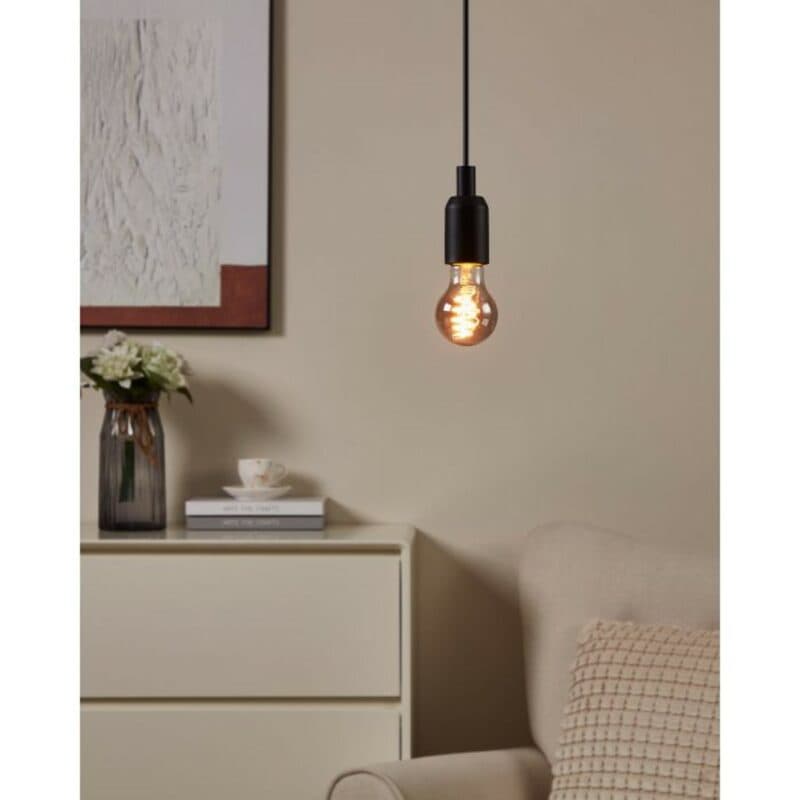 Eglo 4 W Smart-LED-Filament Normale Rauch E27 Wohnbeispiel