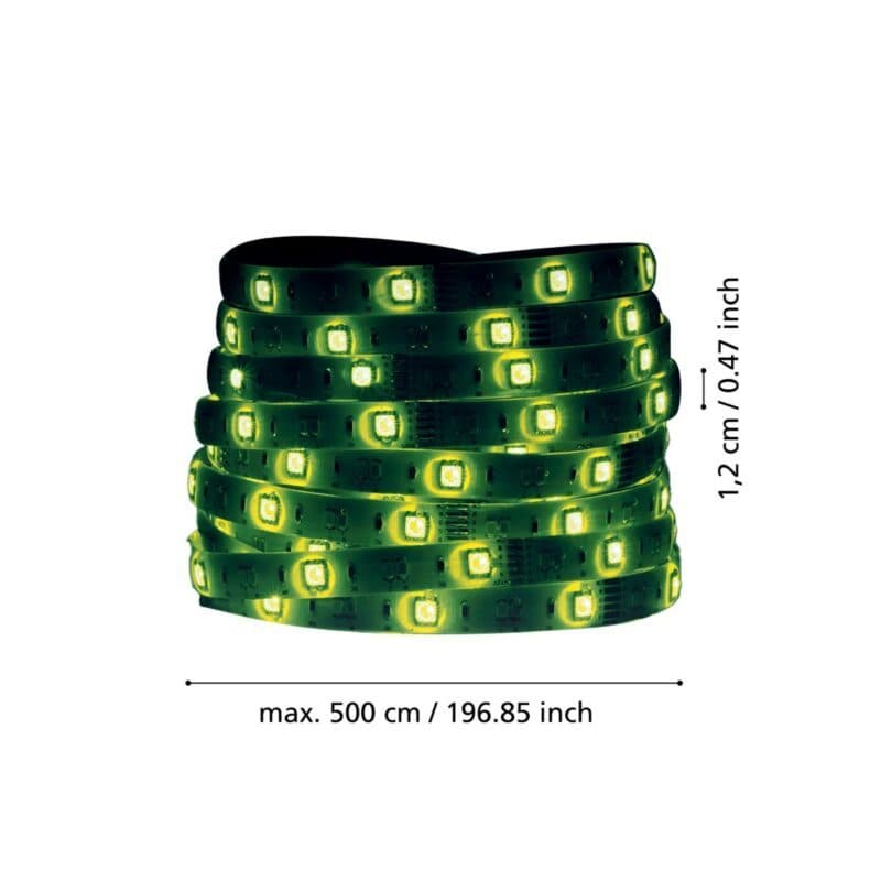 Eglo 11 W Smart LED Stripe-Z 5m Maße