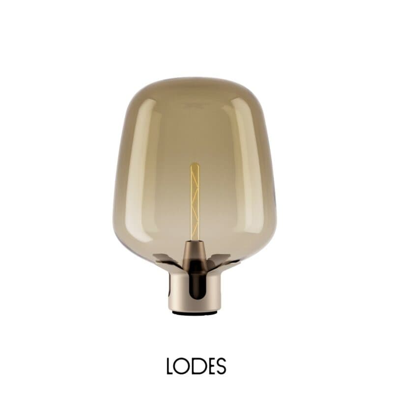 Lodes Tischleuchte Flar Large in Champagne/Honey