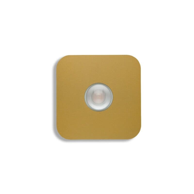Lupia Licht Wandleuchte Concept Lens quadratisch/zentral in Gold