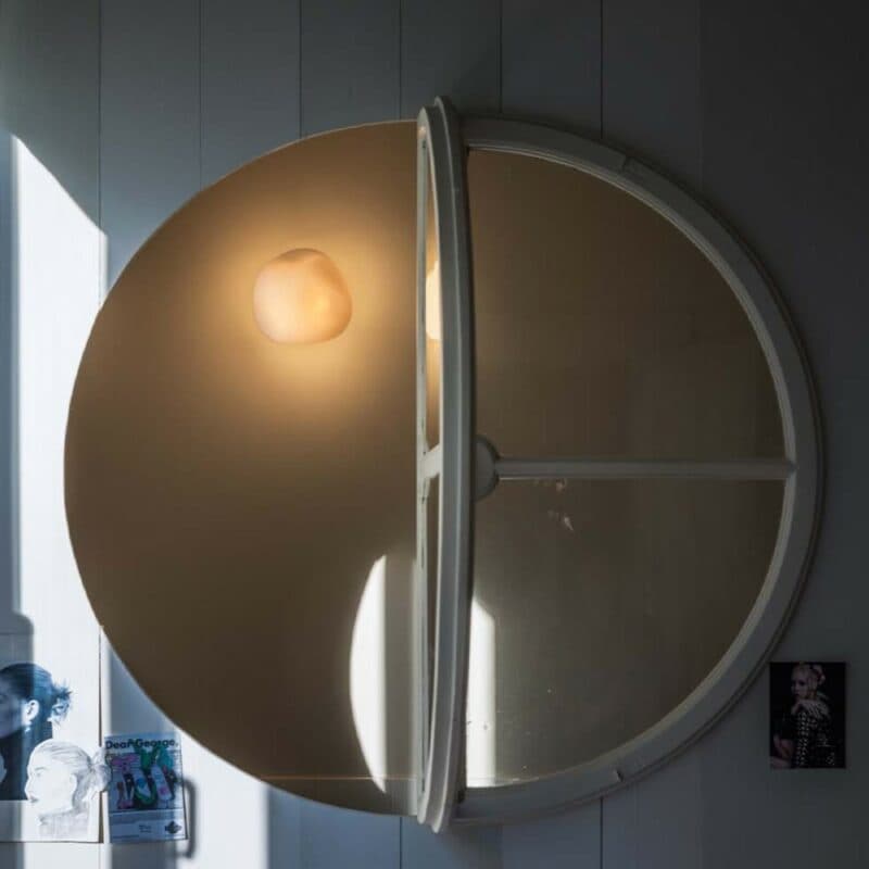 Foscarini Wand- und Deckenleuchte Hoba Wohnbeispiel