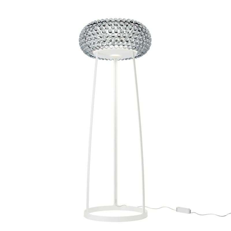 Foscarini Stehleuchte Caboche Plus in Transparent