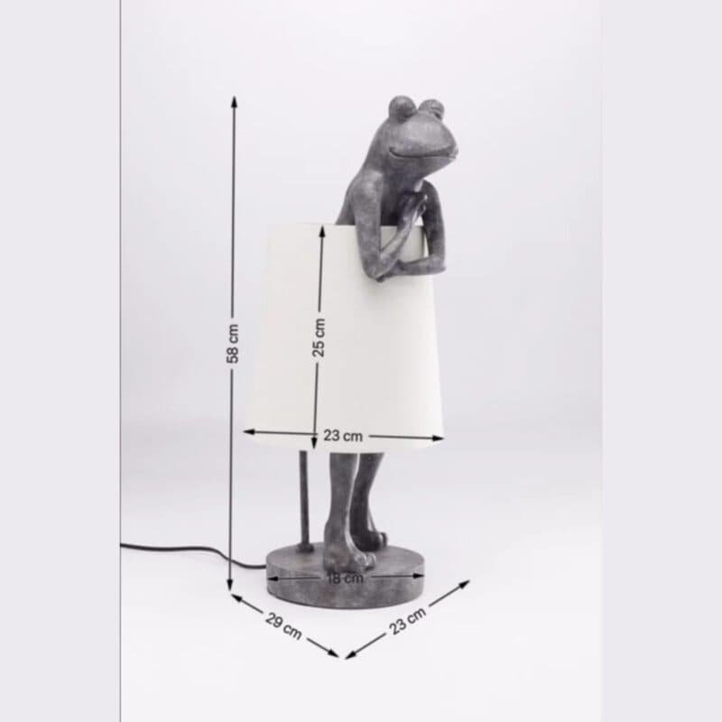 Kare Tischleuchte Animal Frog Maße