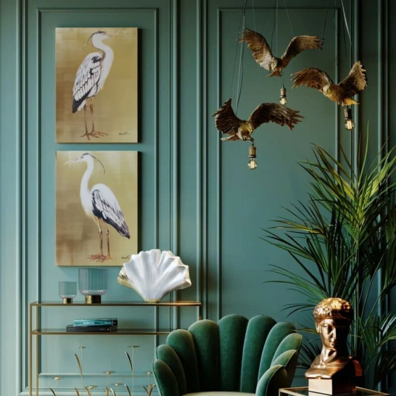 Kare Tischleuchte Animal Owl Wohnbeispiel