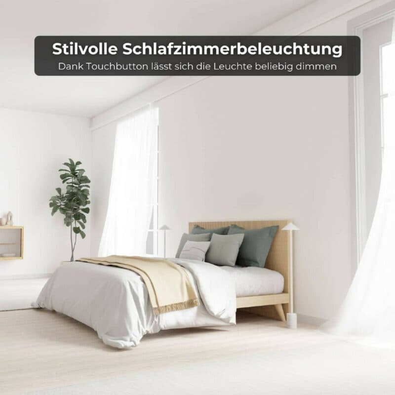Lumière Design Akku-Stehleuchte Saphira in Weiß