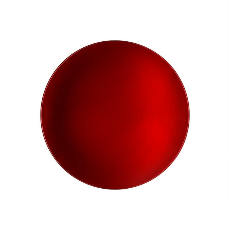 Foscarini Wand- und Deckenleuchte Anoor grande in Rot