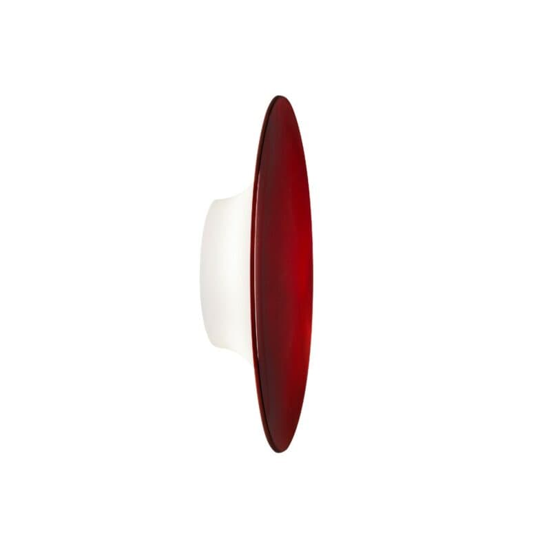 Foscarini Wand- und Deckenleuchte Anoor grande in Rot