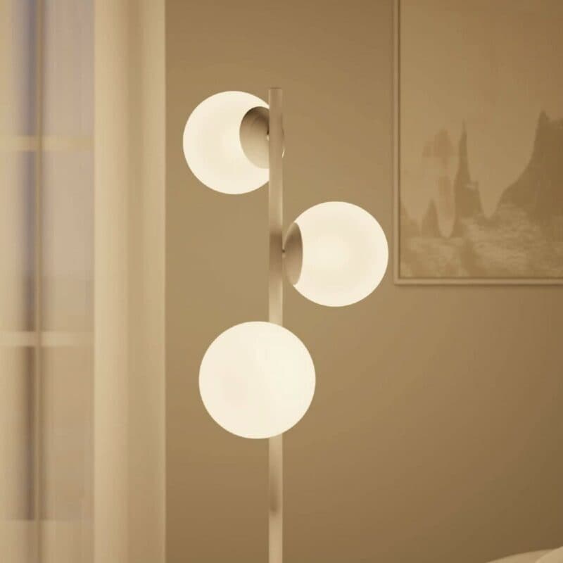 Lumière Design Stehleuchte Rovea Detailansicht Schirme
