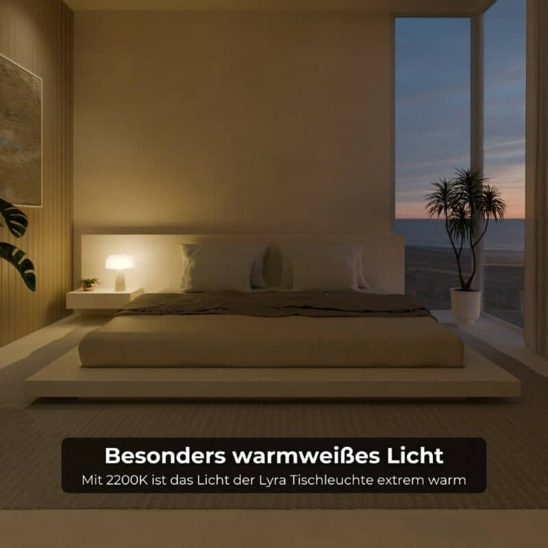 Lumière Design Tischleuchte Lyra