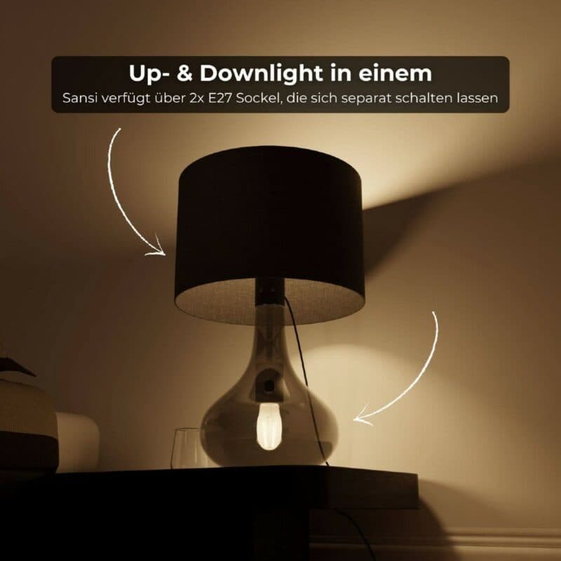 Lumière Design Tischleuchte Sansi