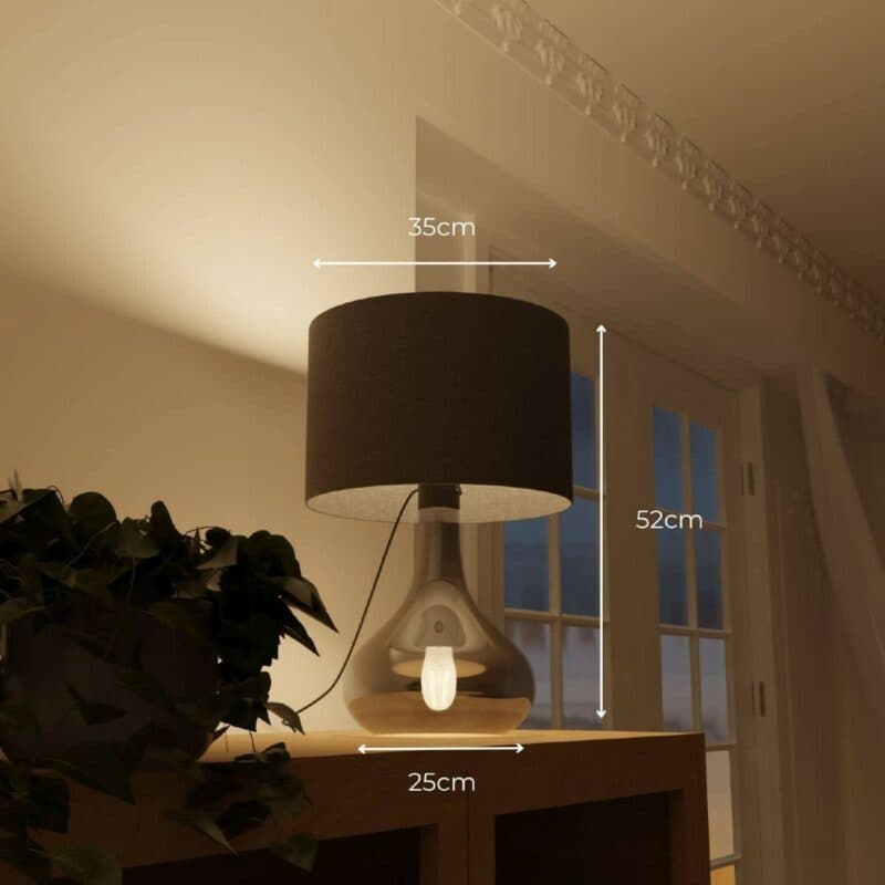 Lumière Design Tischleuchte Sansi Maße