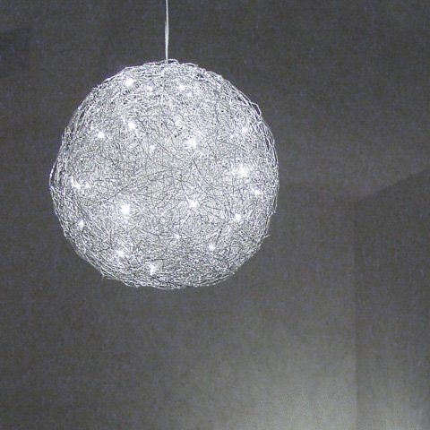 Catellani & Smith Pendelleuchte Fil de Fer LED 70 cm - Lampen & Leuchten