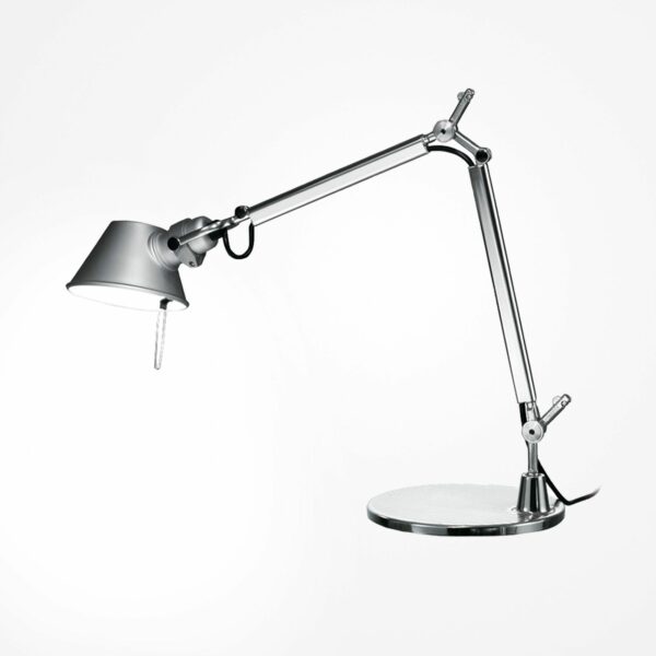 Artemide Tischleuchte Tolomeo Mini Tavolo LED inkl. Tischfuss Aluminium/Chrom