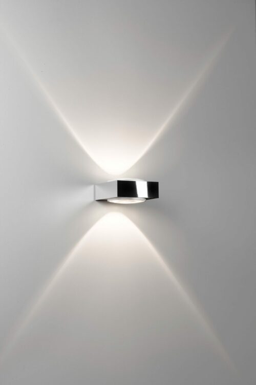 Deltalight Wandleuchte Vision LED Weiß-Chrom - 5 Jahre Lampify-Garantie