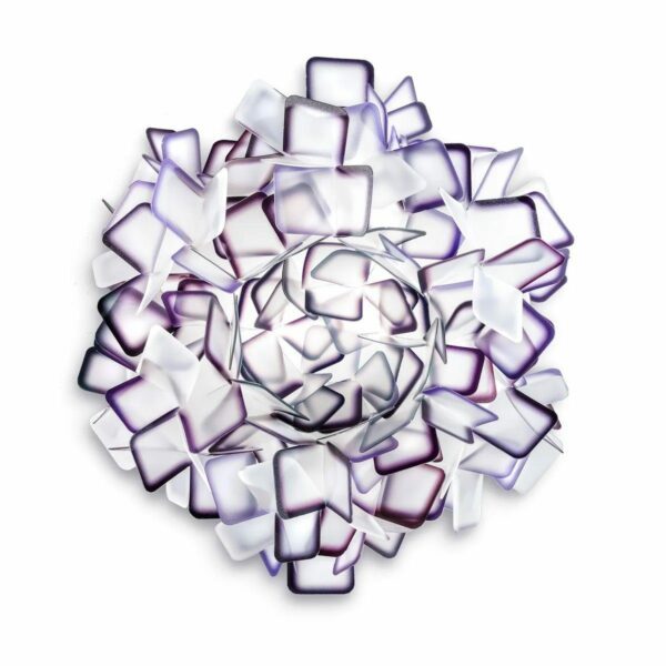 Slamp Wand- und Deckenleuchte Clizia Medium Violett Wand