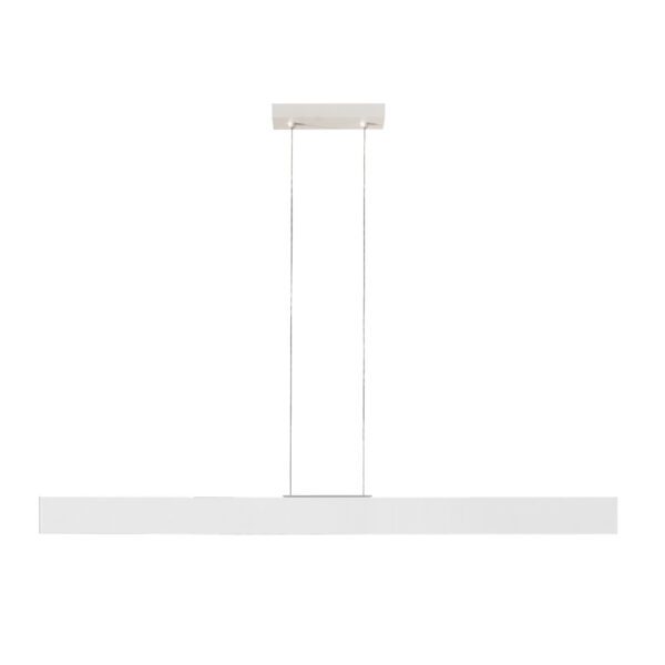 Escale Pendelleuchte Vitro in Glas Weiß mit 142 cm