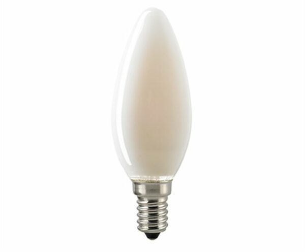Sigor 2,5 W LED-Filament Kerze Matt E14 Dim