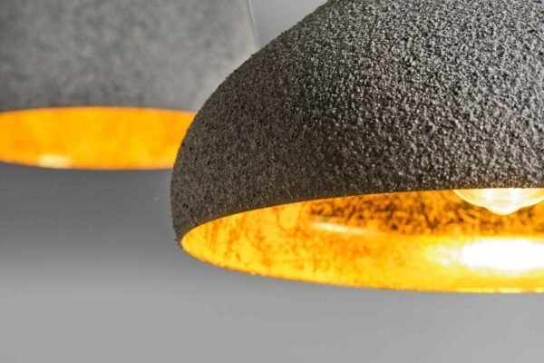 Lupia Licht Pendelleuchte Chapeau 1 Blattgold Detail
