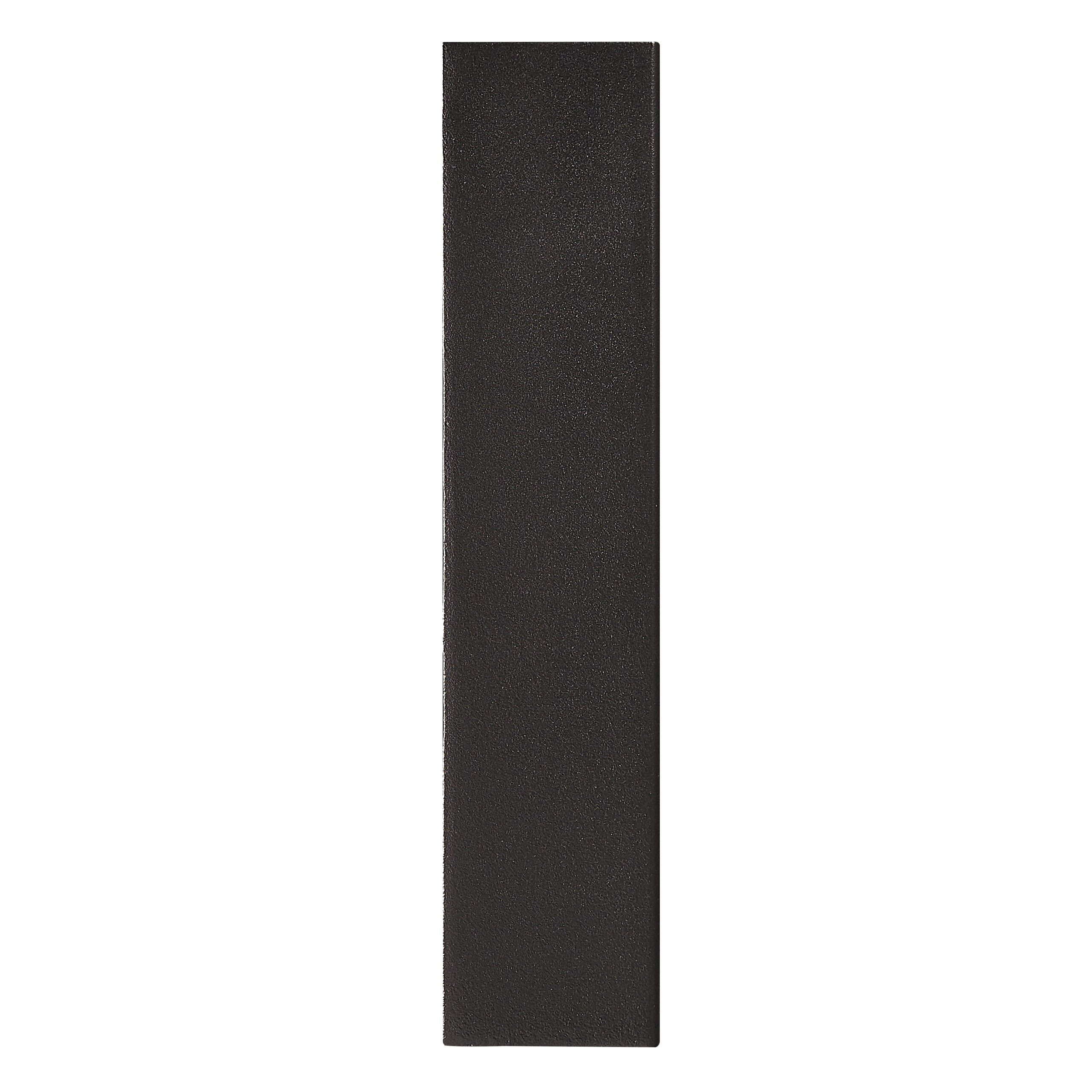 Nordlux Wandaußenleuchte Fold 15 Schwarz Seitenansicht