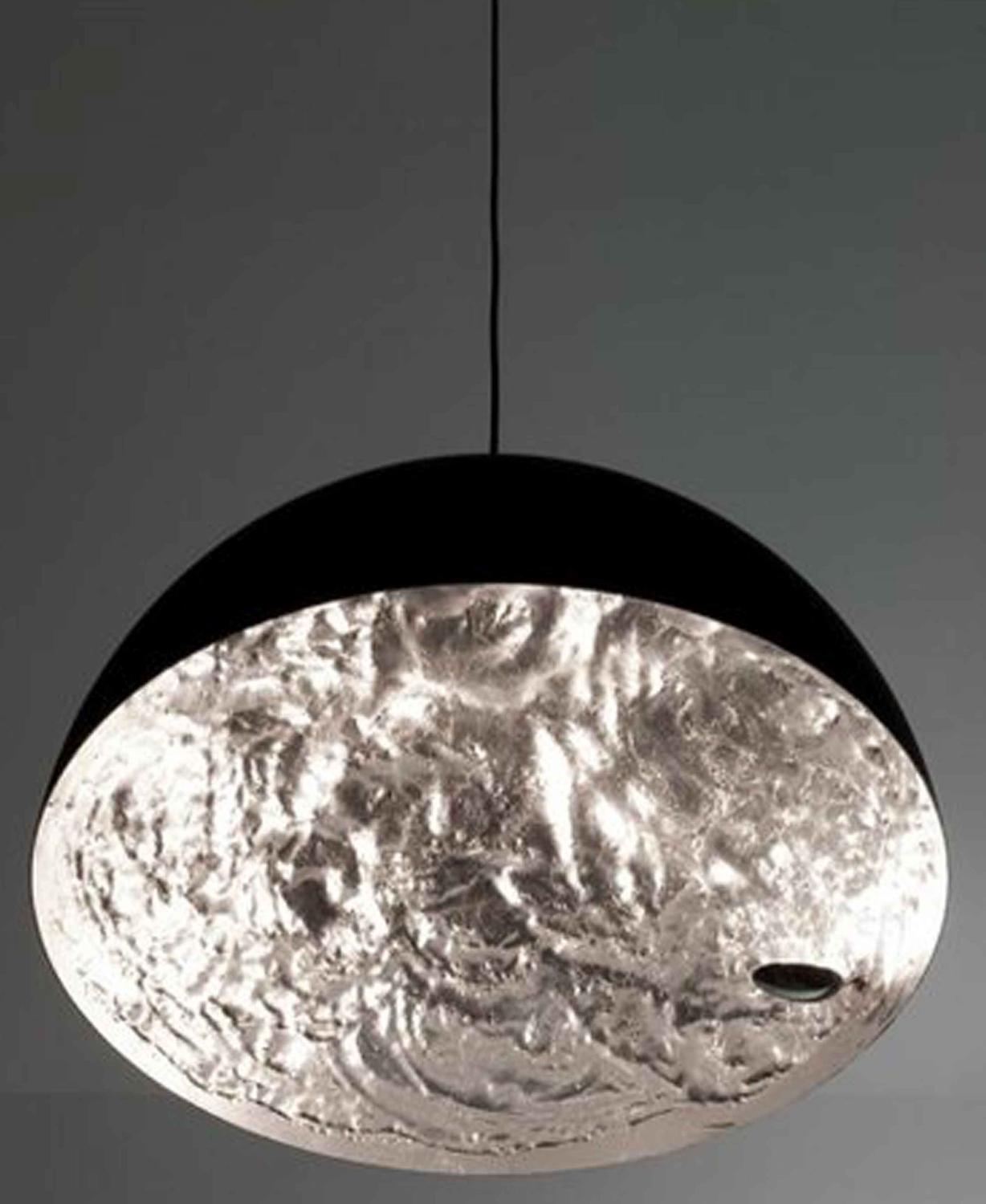 Catellani & Smith Pendelleuchte Stchu-Moon 02 Silber Detail