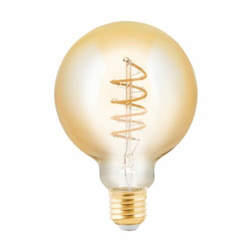 Eglo LED-Leuchtmittel E27, 4 W, 245lm, G95, Amber