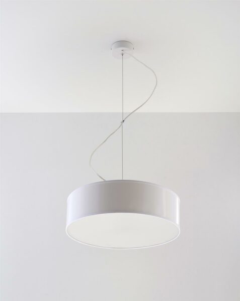 Sollux Lighting Pendelleuchte Arena Weiß