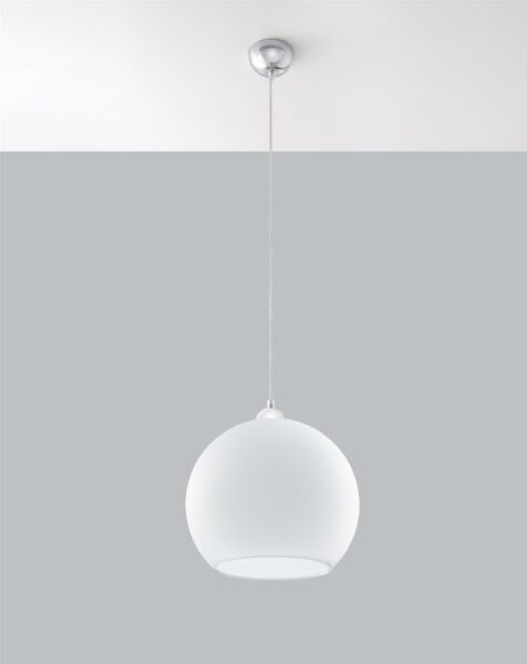 Sollux Lighting Pendelleuchte Ball Weiß